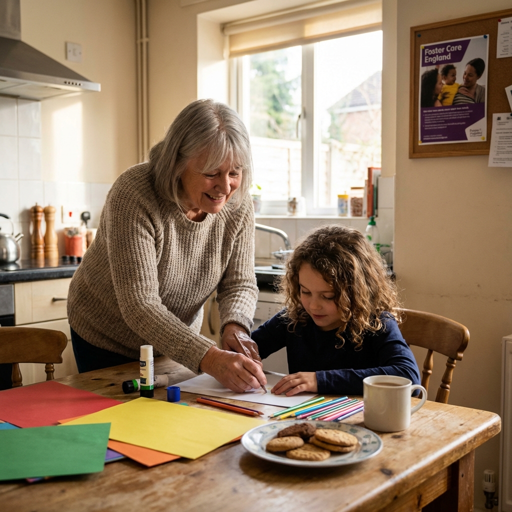 Supporting foster care in England