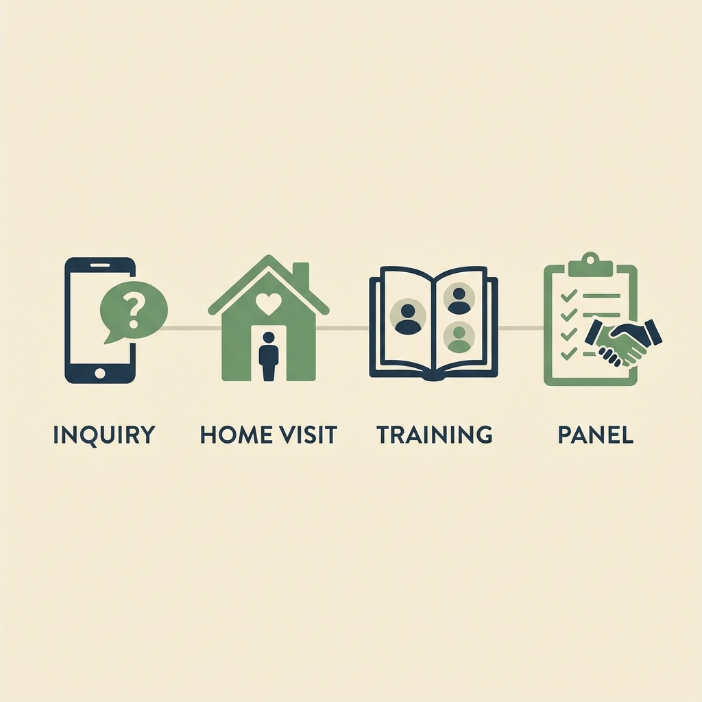 Fostering Steps Visual